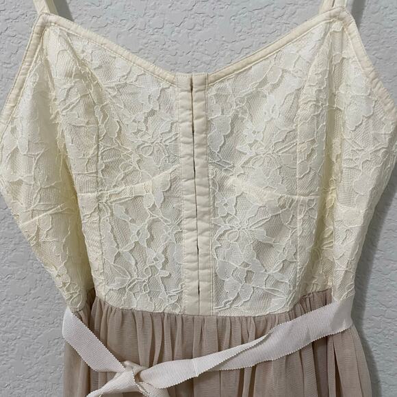 American Eagle Outfitters Dress Womens Size 6 Sleeveless Fit & Flare tulle Mini - Picture 3 of 12